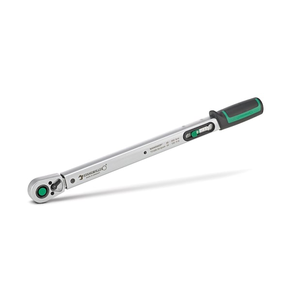 Stahlwille Tools MANOSKOP torque wrench QuickRelease ratchet No.721QR/20 QUICK 40-200 Nm sq drive 1/2 50204120 - main